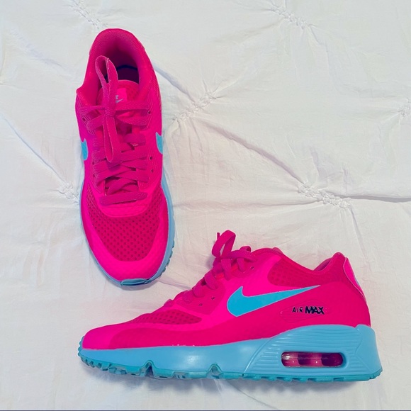 Nike Shoes - Nike Air Max Blue Pink Kids 4.5 Women's 6 Shoes